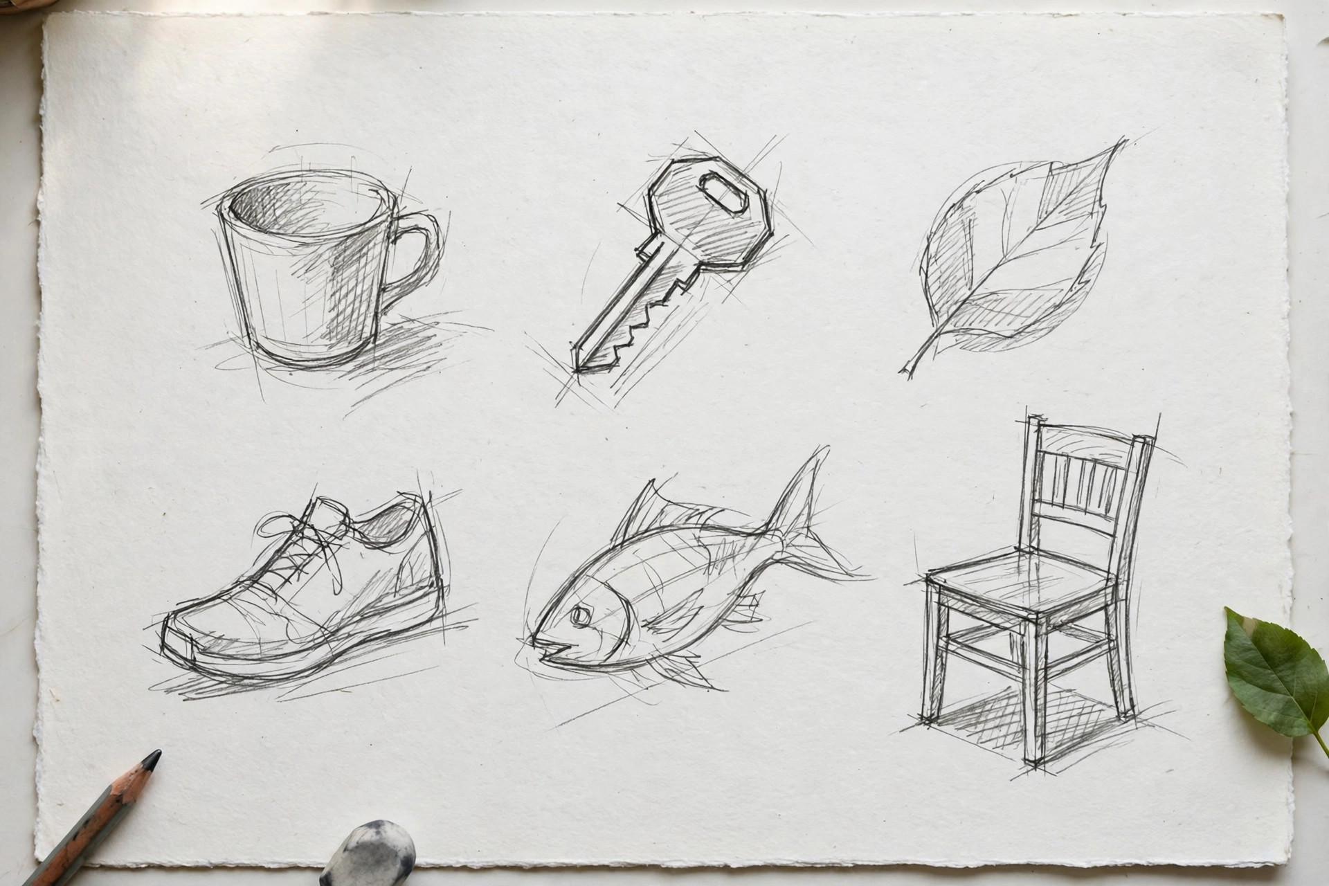 Six 60-second sketches
