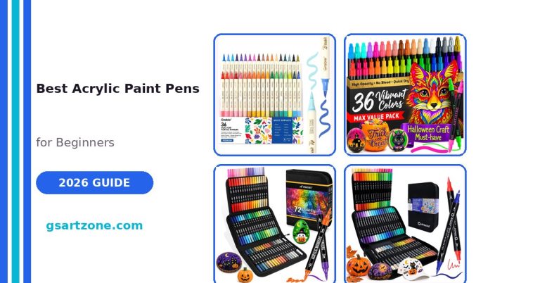 10 Best Acrylic Paint Pens for Beginners (2026 Guide)