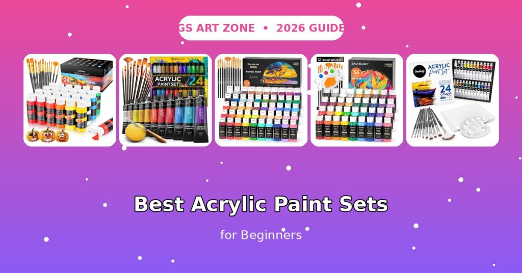 10 Best Acrylic Paint Sets for Beginners (2026 Guide)