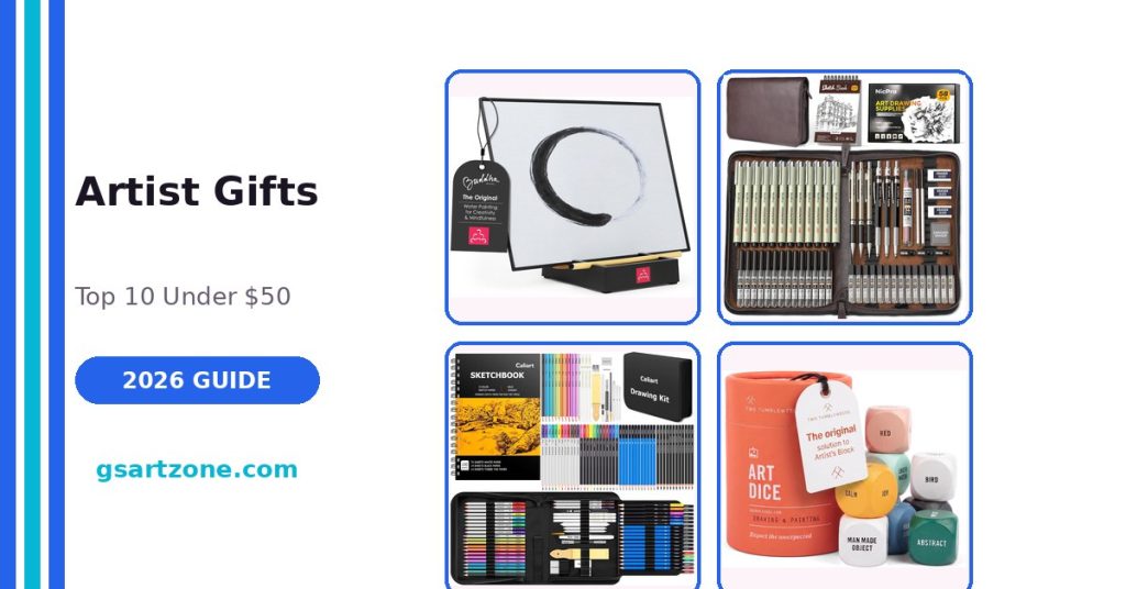 10 Best Gifts for Artists Under $50 (2026 Guide)