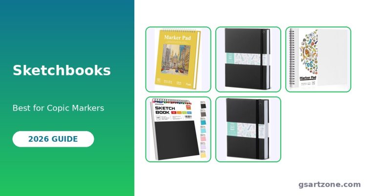 10 Best Sketchbooks for Copic Markers (2026 Guide)