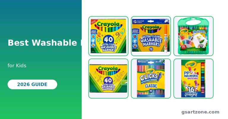 10 Best Washable Markers for Kids (2026 Guide)