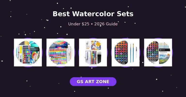 10 Best Watercolor Sets Under $25 (2026 Guide)