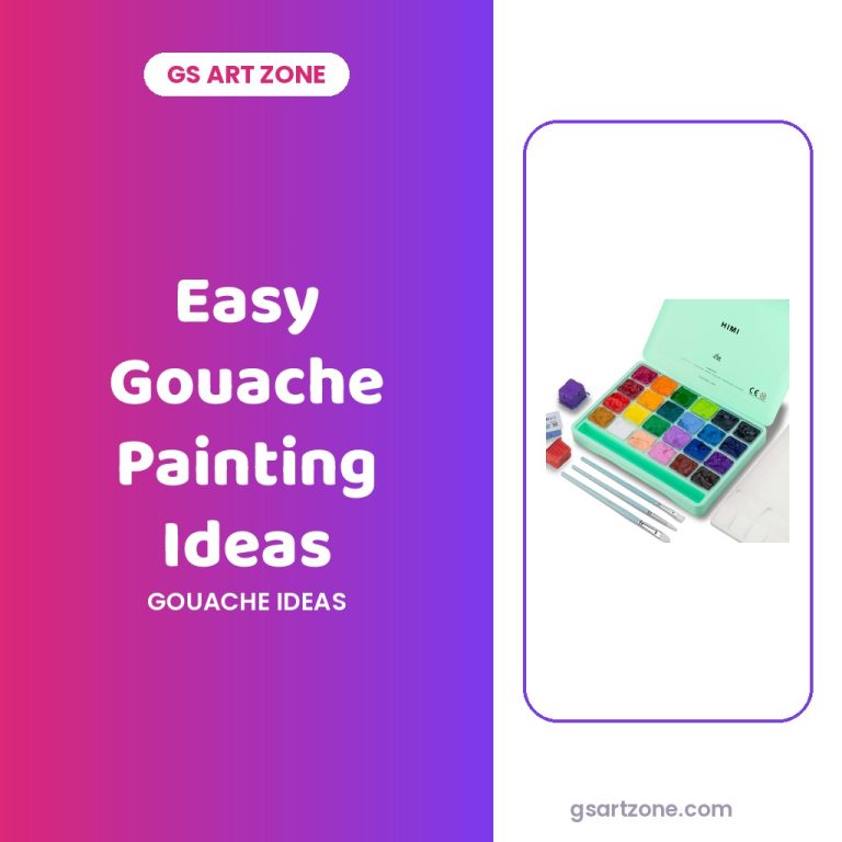 15 Easy Gouache Painting Ideas for Beginners