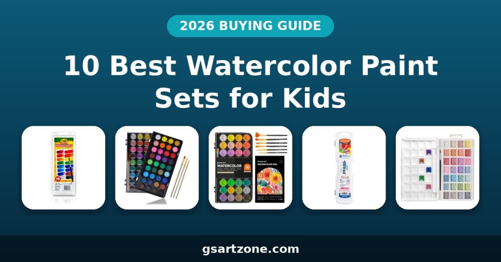 10 Best Watercolor Paint Sets for Kids (2026 Guide)