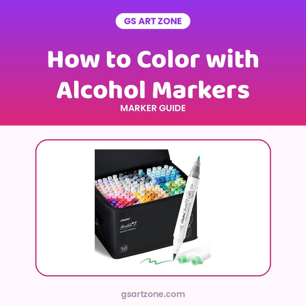 How to Color with Alcohol Markers: 10 Beginner Techniques
